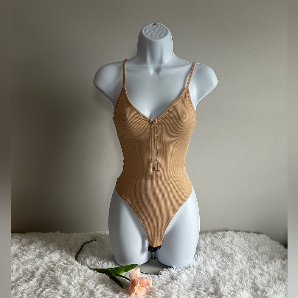 Windsor ribbed thong bodysuit - NWOT